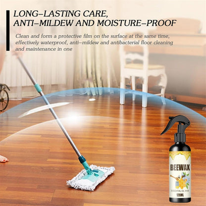 Beeswax Furniture Polish Spray – Natural Wood Cleaner