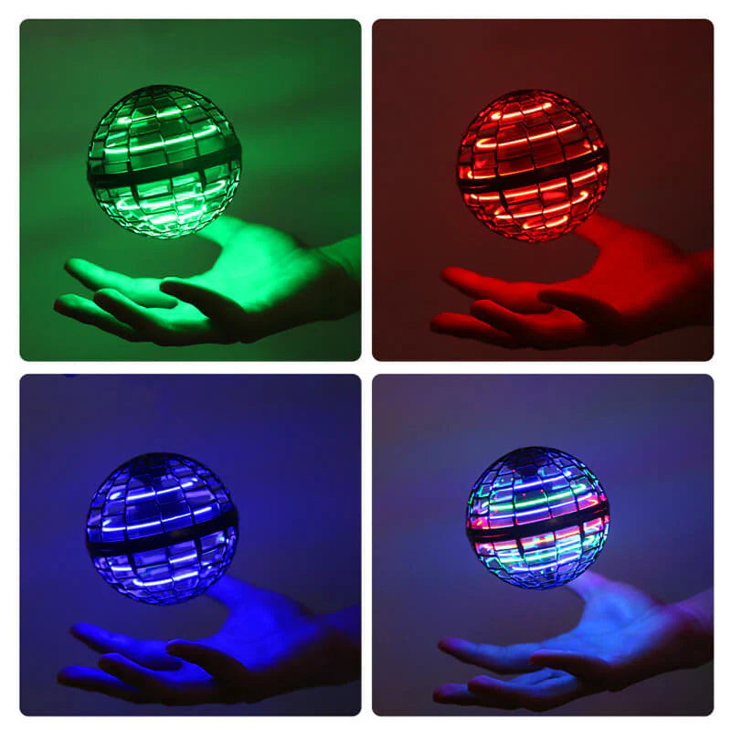 Magic Flying Orb Ball™ – RGB Hover Spinner Mini Drone for Kids & Adults